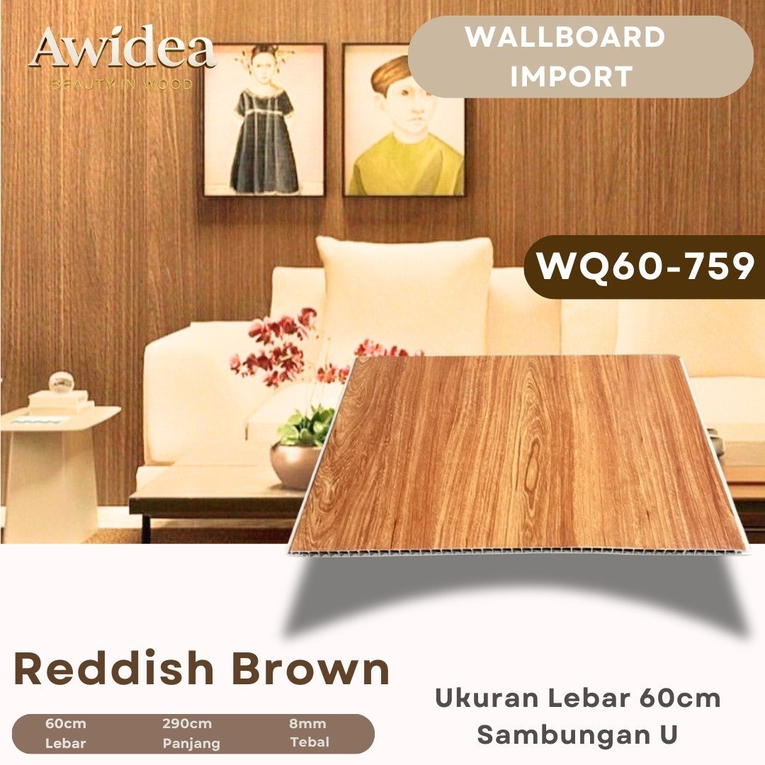 Wallboard Reddish Brown AWIDEA