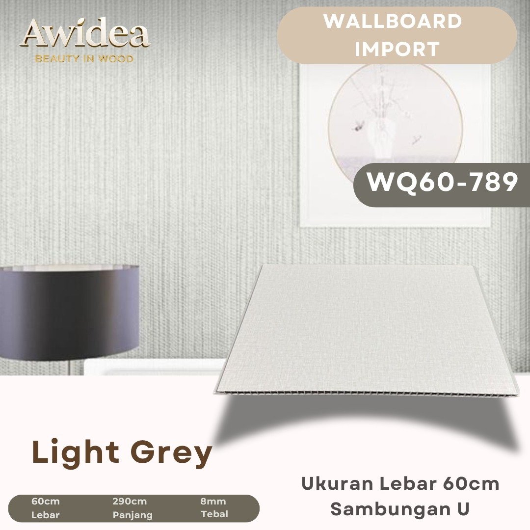 Wallboard AWIDEA Light Grey kode WQ60-789