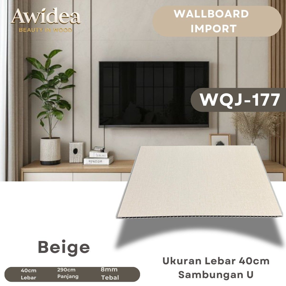 Wallboard AWIDEA Beige kode WQJ-177