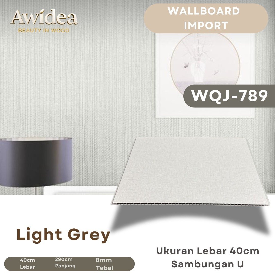 Wallboard AWIDEA Light Grey kode WQJ-789